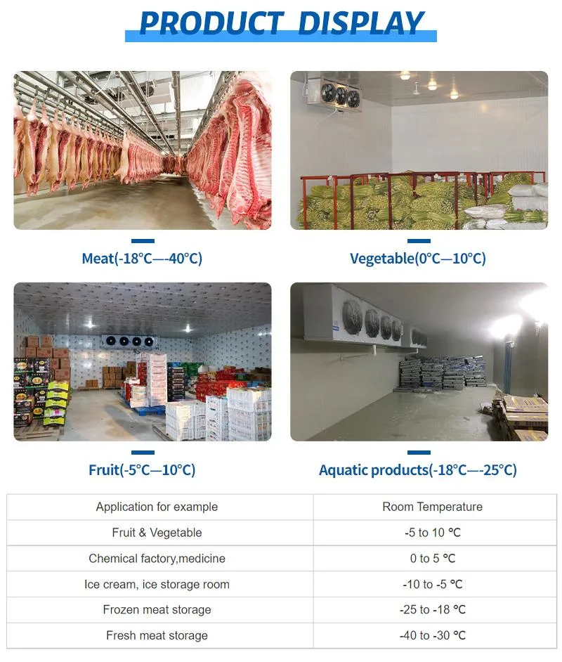 Fruit/Vegetable/Meat/Seafood Cold Storage Room Cold Storage Warehouse