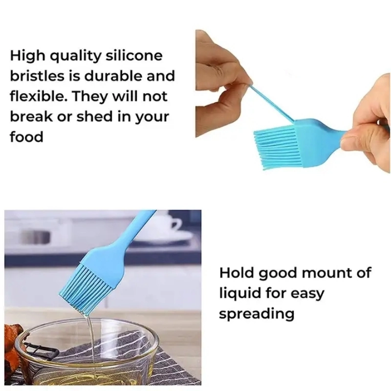 Silicone Bakeware Kitchen Tool Hanlde Oil Brush