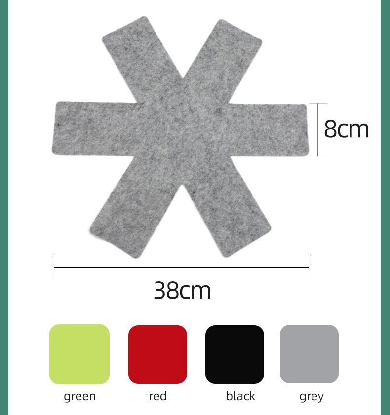 100% Polyester Kitchen Placemat Felt Pot Holder Pan Protectors