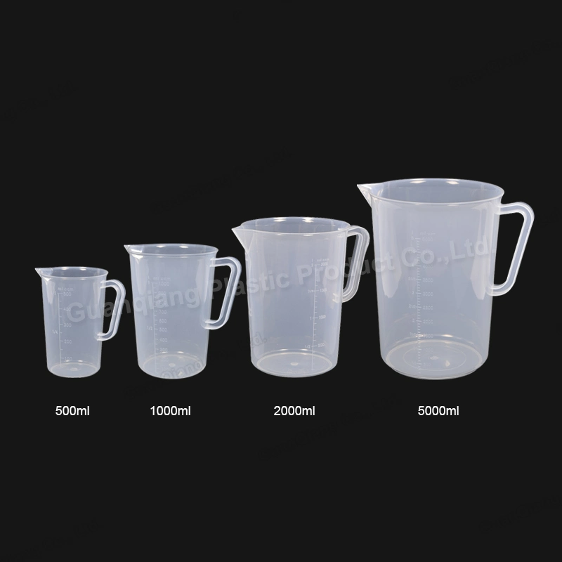 Durable Kitchen Use Bakery Measure Jug Plastic Measuring Cups Pitcher Tools