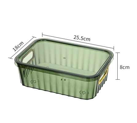 Pet Multipurpose Household Storage Organizer for Food Snack Plastic Storage Bin for Kitchen Cabinet Countertop