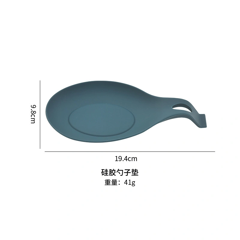 Wholesale Food Grade Silicone Spoon Rest Holder Home Kitchen Tools