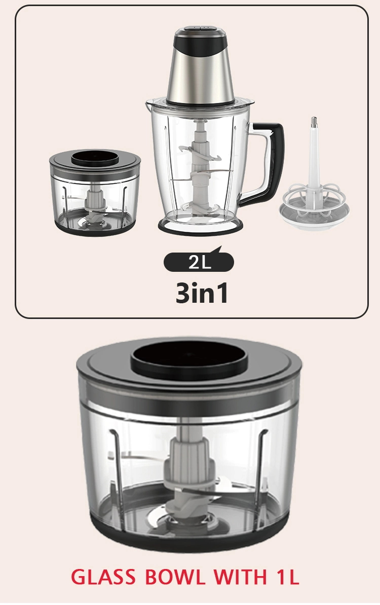 Multifunction Kitchen Electric Food Vegetable Meat Chopper