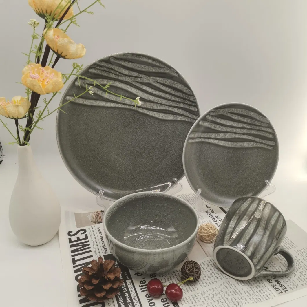 Ceramic Reactive Glazed Dinnerware