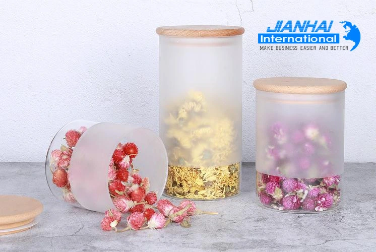 Hot Sale Glass Jar Glass Bottle Container Food Storage