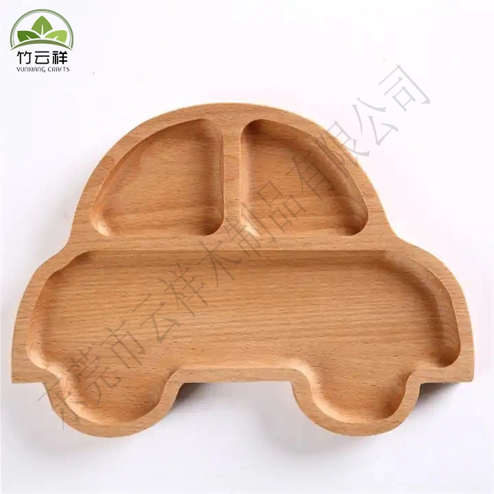 Shaped Style Durable and Beautiful Reusable Wooden Eco-Friendly Tableware