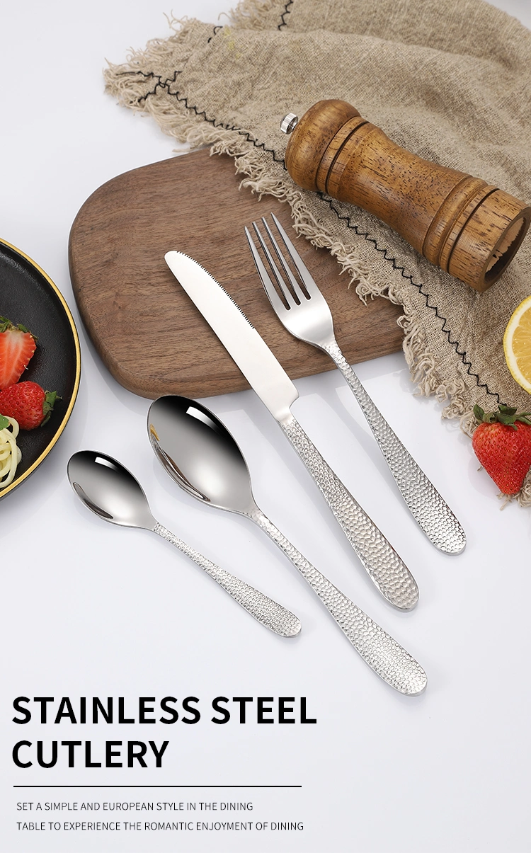Classic Tableware Stainless Steel Cutlery Set for Home