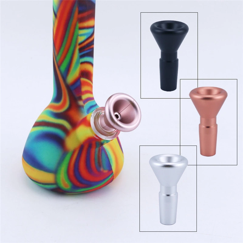 Unbreakable Glass Water Pipe Best Partner Metal Smoking Accessories Glass Beaker Kit Bowlz V3 Magnetic Bowl