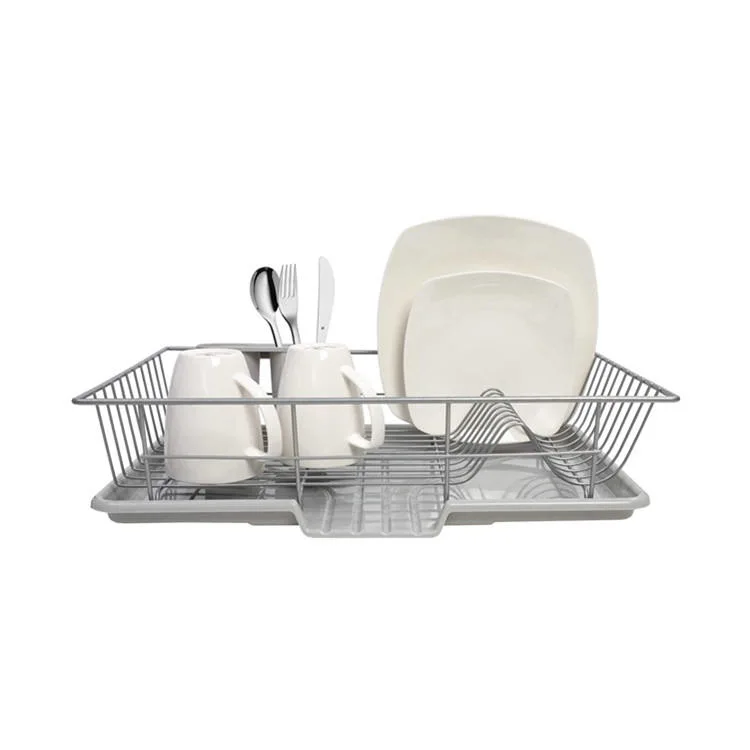 Kitchen Tableware Vegetable Drainge Rack, Sink Useful Plate Dish Drying Racks