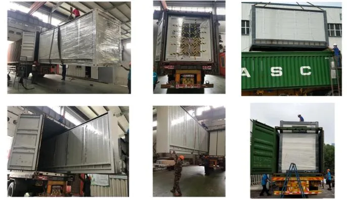 Steel Material Welded Prefab Container House Assemble Folding Portable Storage