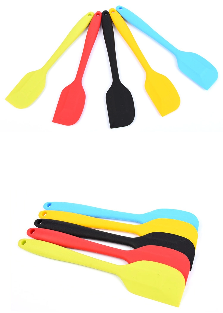 Silicone Spatulasresistant Seamless One Piece Design Non-Stick Flexible Scrapers Baking Mixing Tool