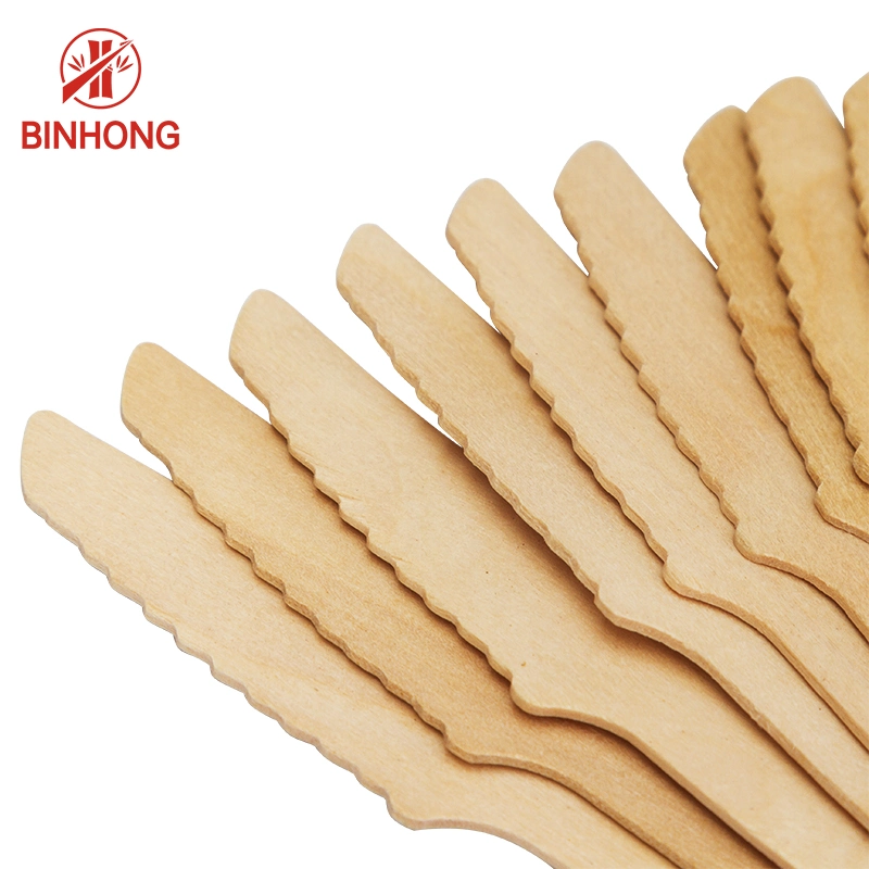 Disposable Wooden Tableware That Has Been Sterilized by High Temperature