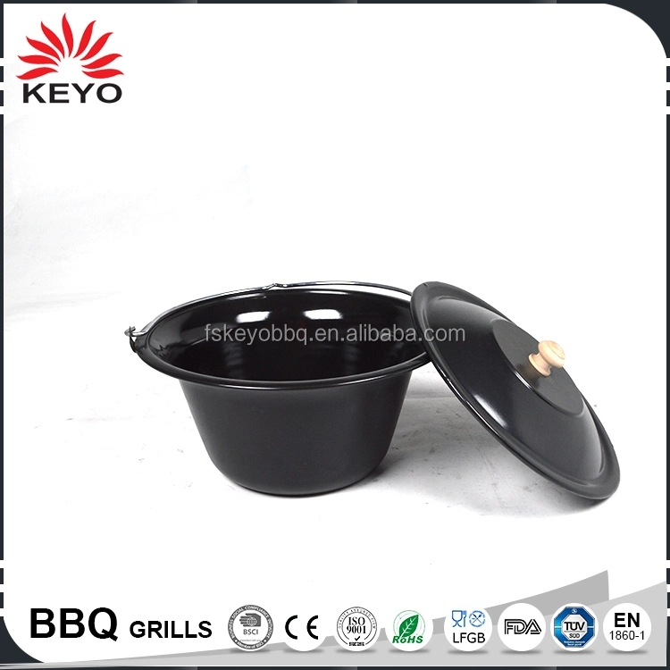 Outdoor 5-7 People Picnic Camping Sets of Pots Portable Cooking Utensils Single Hanging Pot