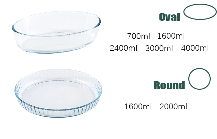 1.6 L 1600ml Hot Sale High Quality Bakeware Square Transparent Glass in 2022