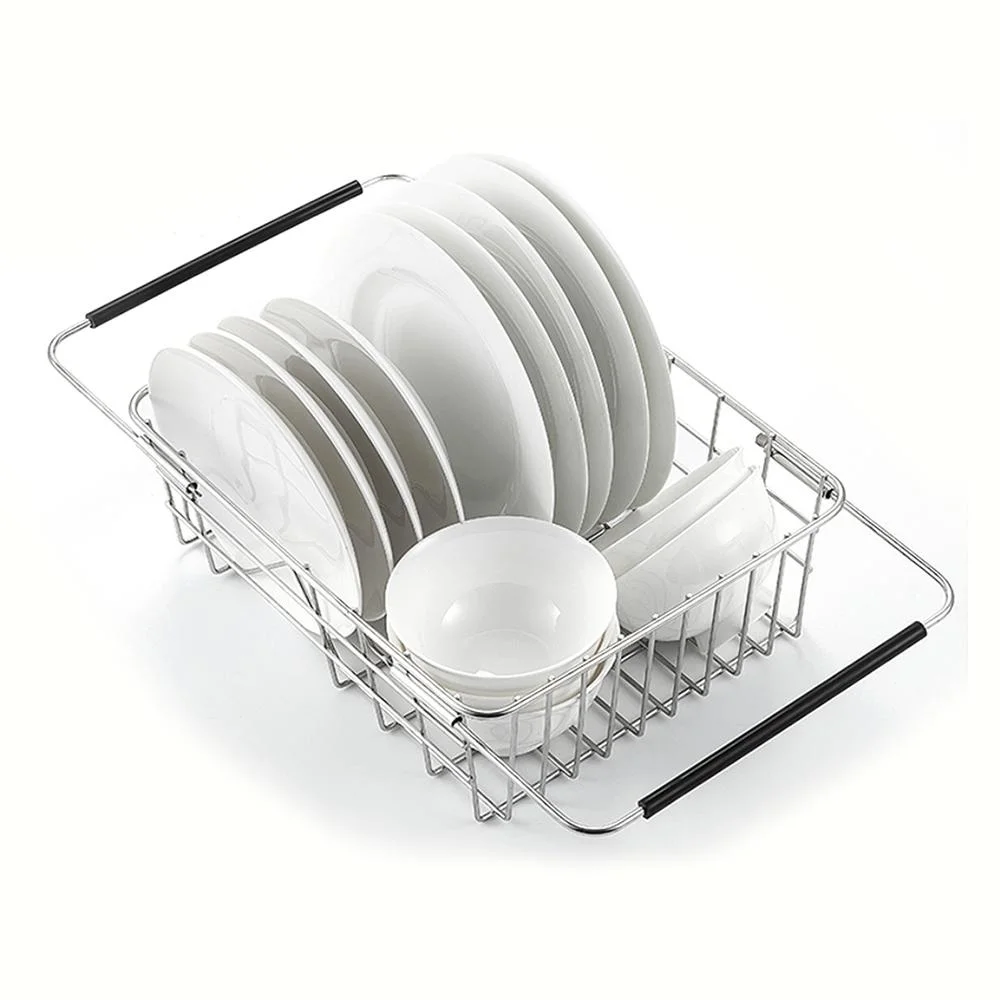 Goldmak Kitchen Use Display Stand Wire Rack Basket Shelf Metal Display Dish Fruit Drying Display Shelf Sink Drain Rack