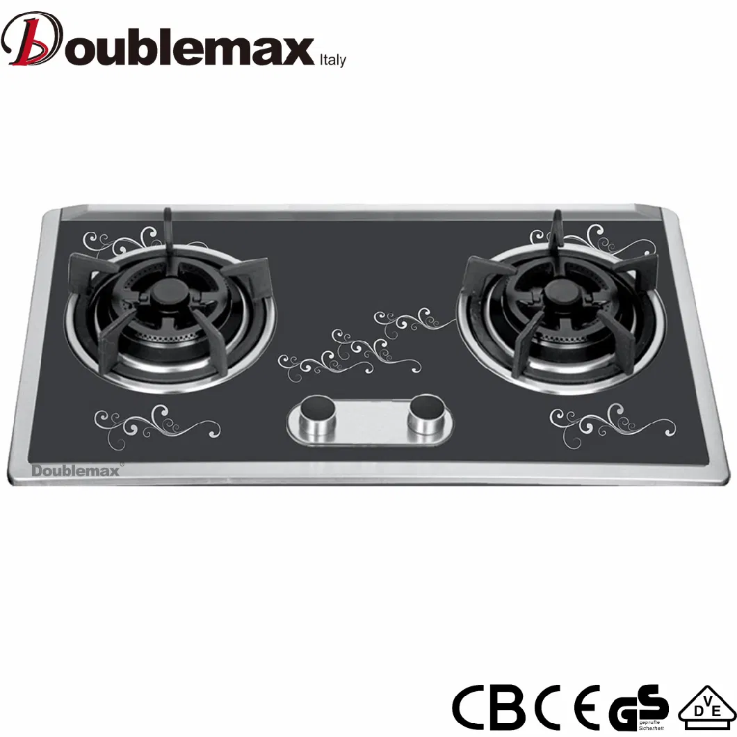 China Popular Cooking Appliances 5 Burner Stainless Steel Table Top Gas Stove Cooker