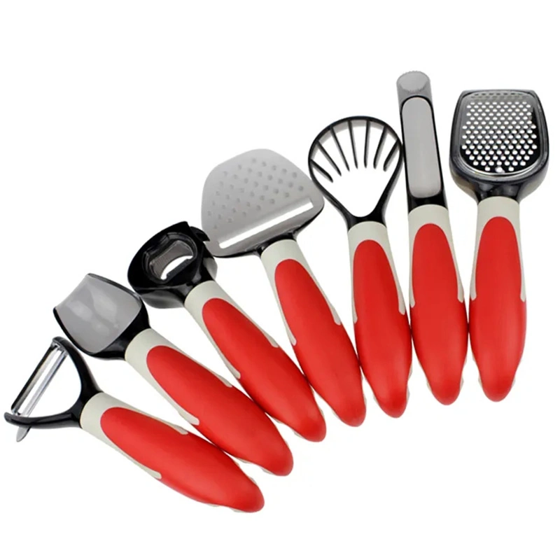 Walmart Supplier Factory OEM Stainless Steel Kitchen Gadget Kitchenware Cooking Tools for Grocery Store Promotion