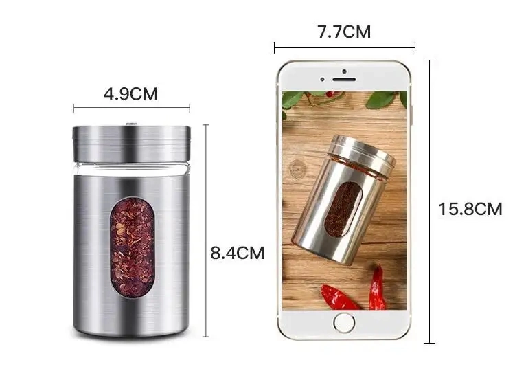 Packaging 500ml Food Pack Airtight Metal Cover Different Color Glass Bottle Storage &amp; Organization
