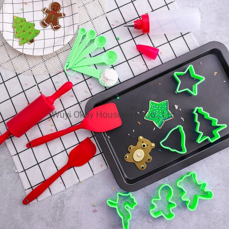 Okay Christmas DIY Children Baking Tool Set Bakeware Sets