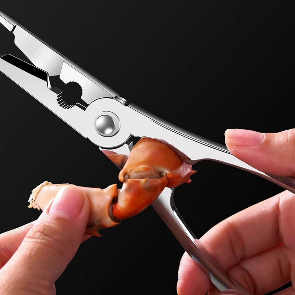 Stainless Steel Seafood Tool Set Crab Claw Tweezers Leg Crackers Tools Set Kitchen Picnic Tool Set Esg18519