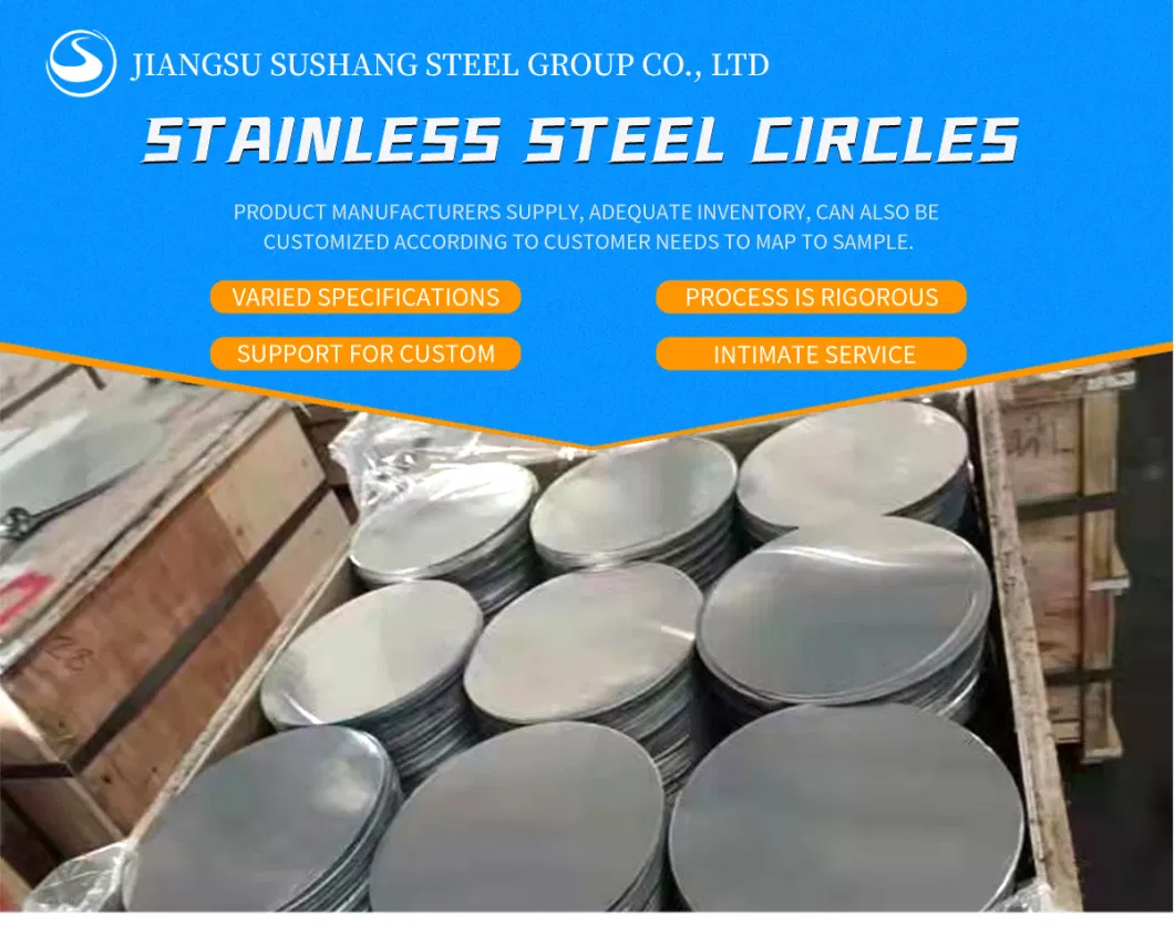 Metal Material for Cookware Stainless Steel Aluminum Stainless Steel Triply Circle