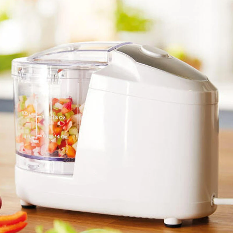 1.5 Cup Electric Kitchen Mini Chopper Food Chopper Meat Vegetable