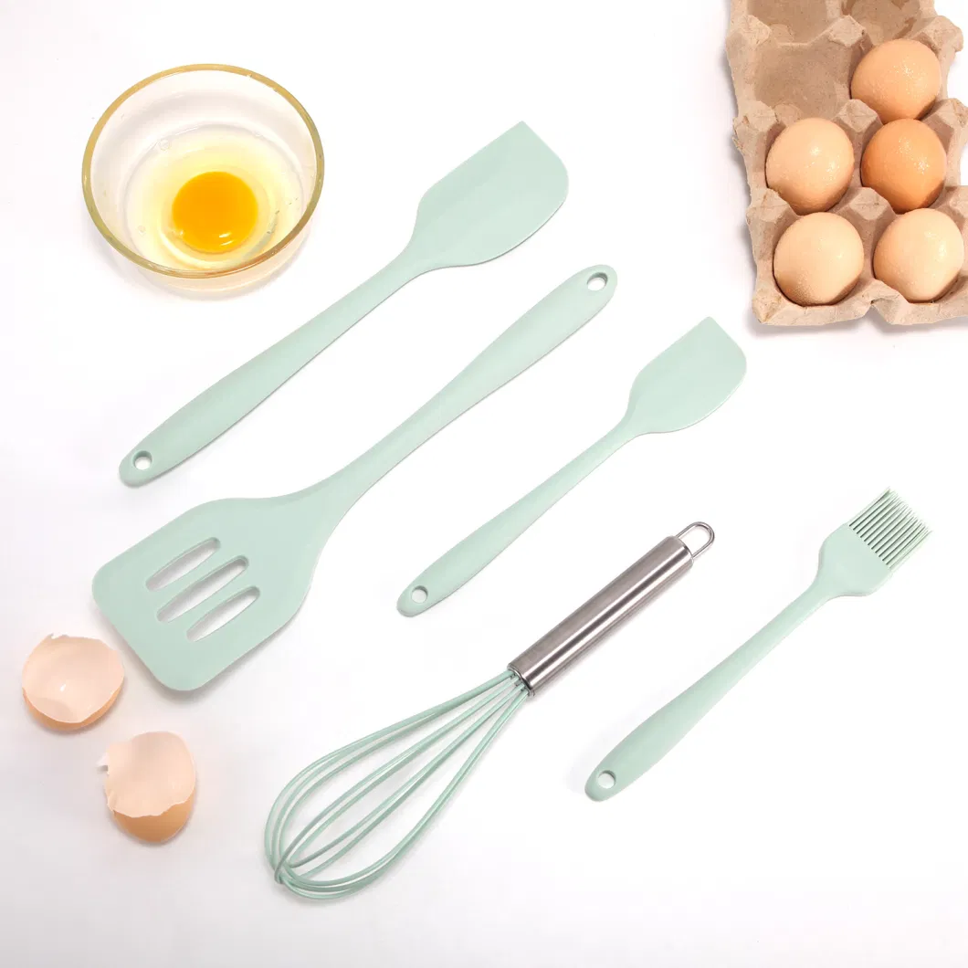 5 PCS Silicone Cooking Utensil Food Grade Silicone Kitchen Baking Sets Home Kitchen Tools