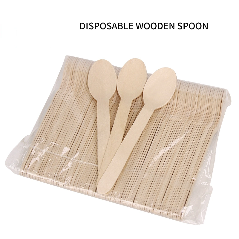 Wholesale High Quality Disposable Tableware Eco-Friendly Bamboo/ Wooden Dinnerware Set