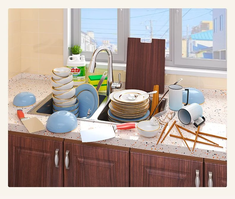 Kitchen Racks Multi Functional Sink Dish Tableware Storage Rack Kitchen Cleaning Tools Storage Rack