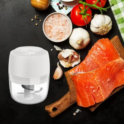 Herramienta Cocina Mini Ajo cebolla Chopper eléctrico