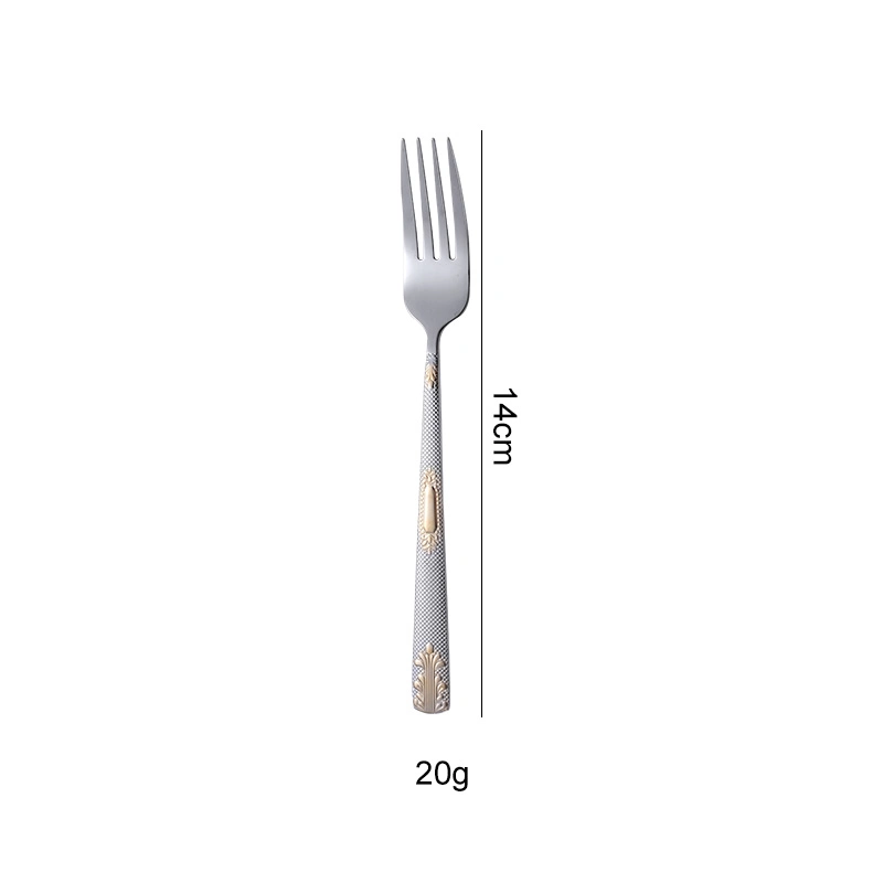 Classic Dinnerware Silverware Tableware Stainless Steel Cutlery Set for Home