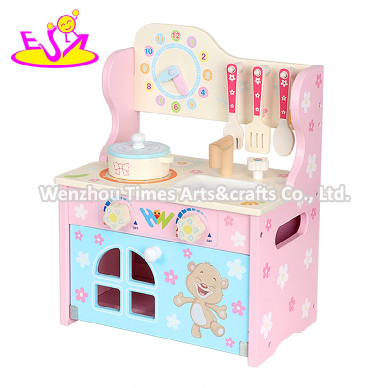 2020 New Released Princess Wooden Kitchen Toy for Girls W10c516