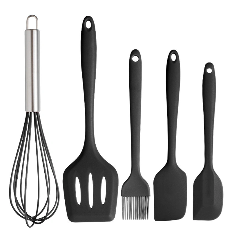 Non-Stick Heat Resistant Silicone Kitchen Set Brush Utensils for Baking