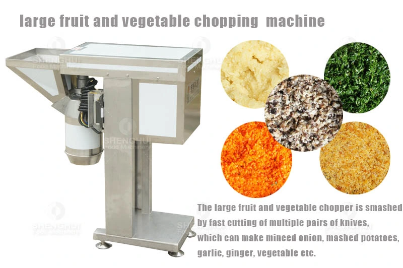 Electric Onion Vegetable Chopper Pepper Chilli Sauce Making Machine Garlic Ginger Chopping Machine