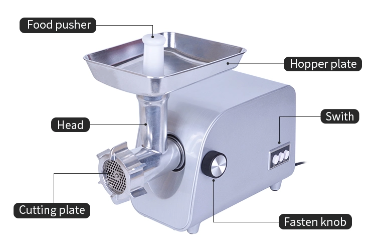 New Style Food Chopper Sausage Filler Stuffers Chopping Machine 1800W Electric Meat Grinder Kitchen Electronics