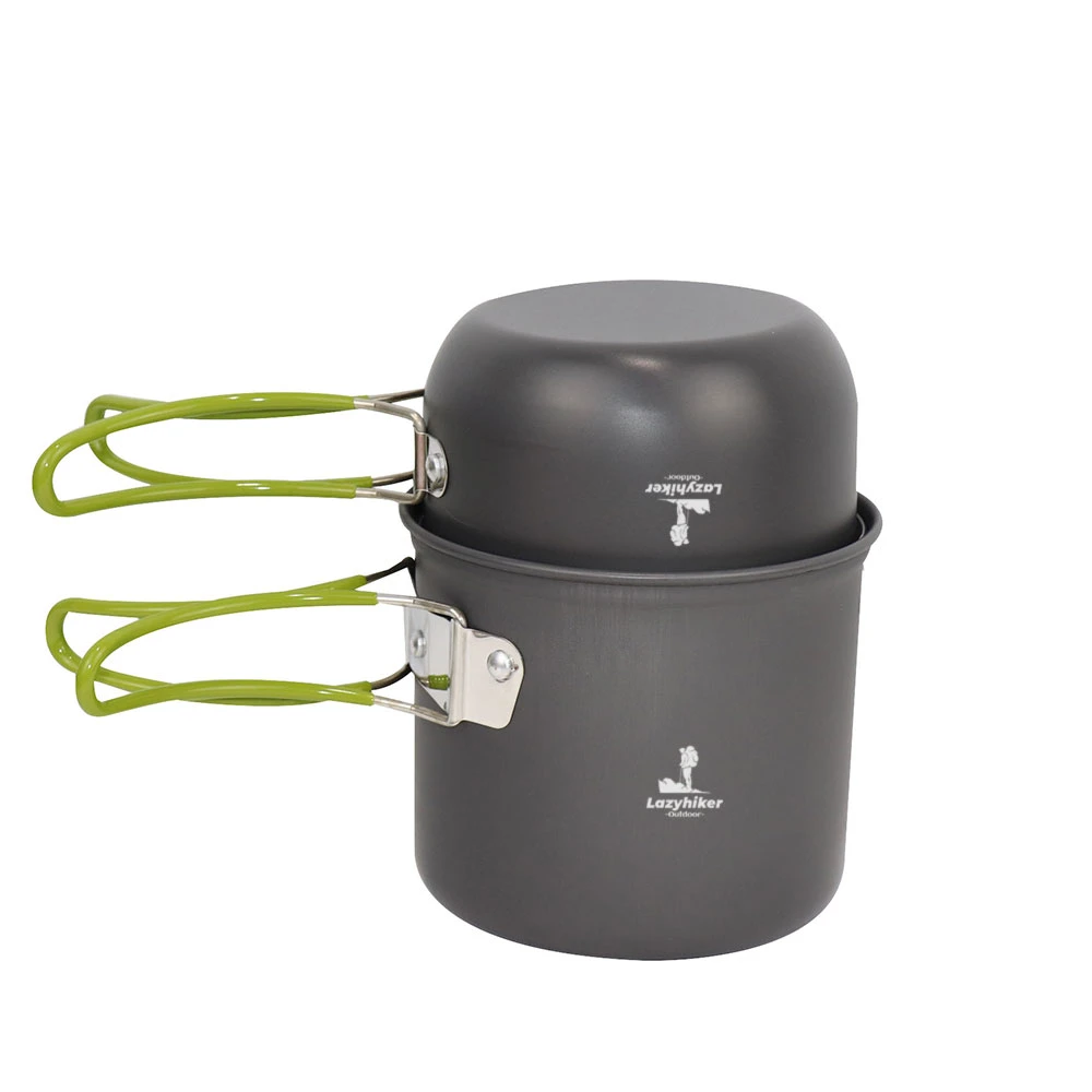 Outdoor Picnic Camping Cookware Outdoor Gas Use Cookware Camping Mini Portable Pot Set