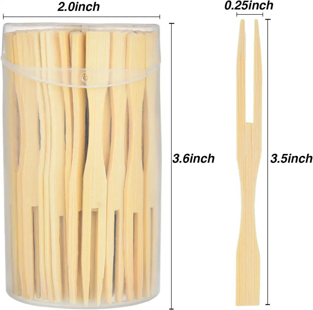 Bamboo Disposable Cutlery Spoon Knife Fork Set