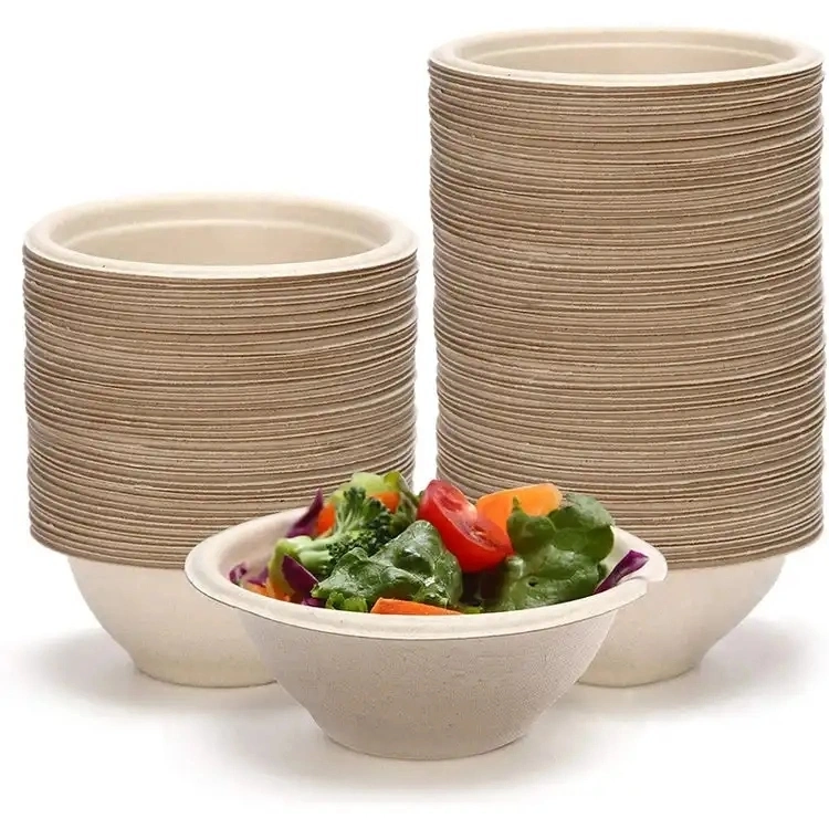 Patent Certified Disposable Bowls Biodegradable Biodegradable Lunch Bowl Disposable Tableware Party