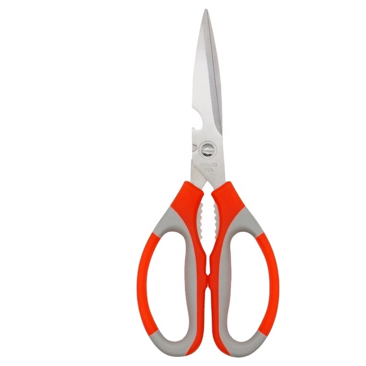 Factory Selling High-Quality Kitchen Scissors Environmental Protection Plastic Handle Multifunctional Scissors