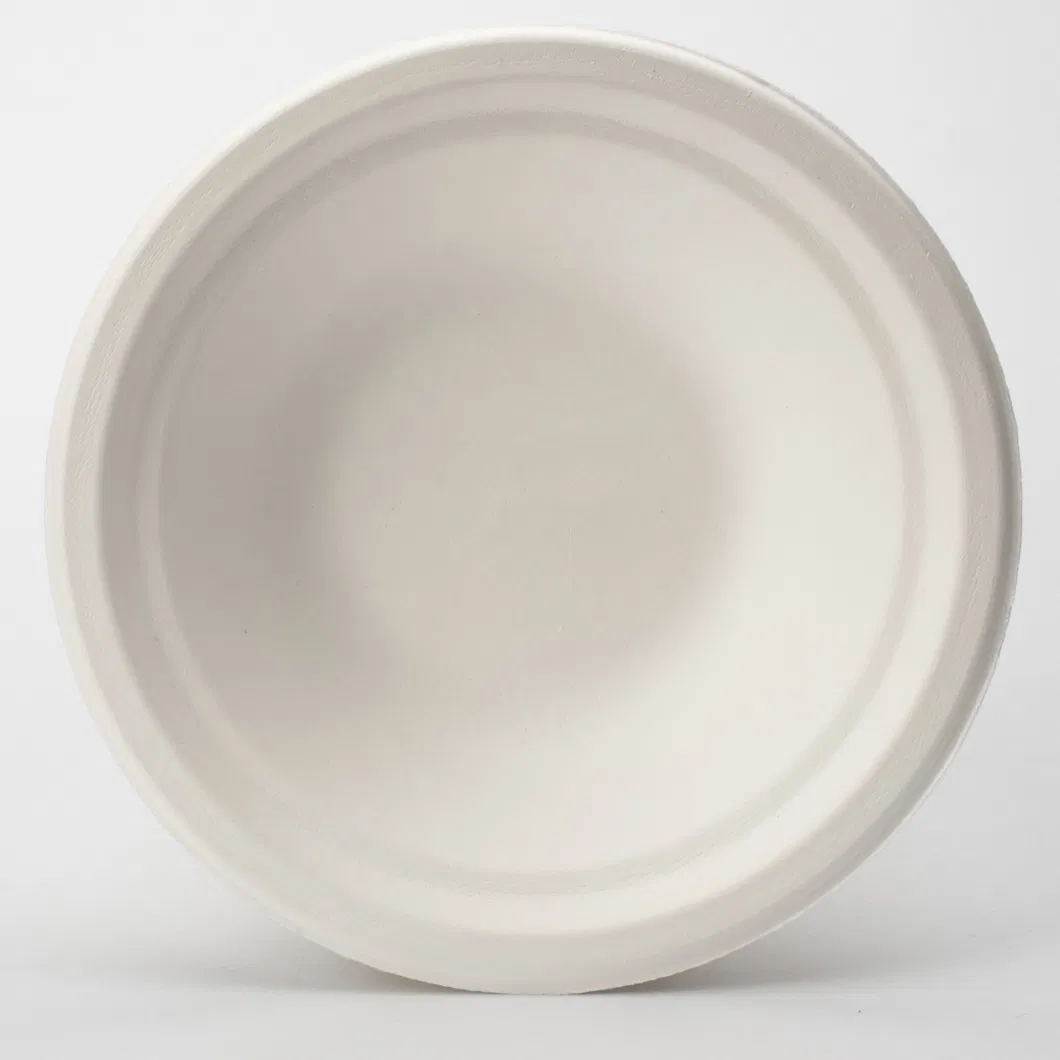 High Quality 100% Biodegradable Compostable Paper Disposable Bagasse Paper Tableware