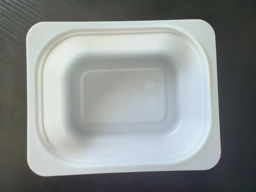 Microwave-Safe Cpet Meal Tray Aviation Container Disposable Tableware