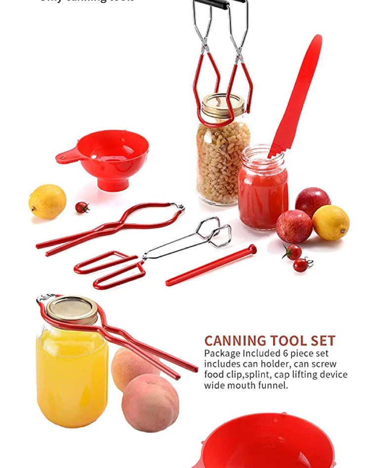 Kitchen Utensil Set Lift Kit 6PCS Canning Essentials