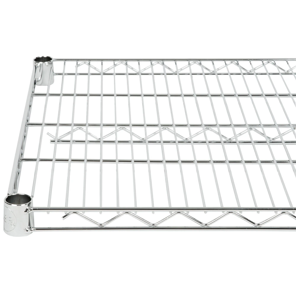 Chrome Metal Rack Wire Shelf Display Home Storage