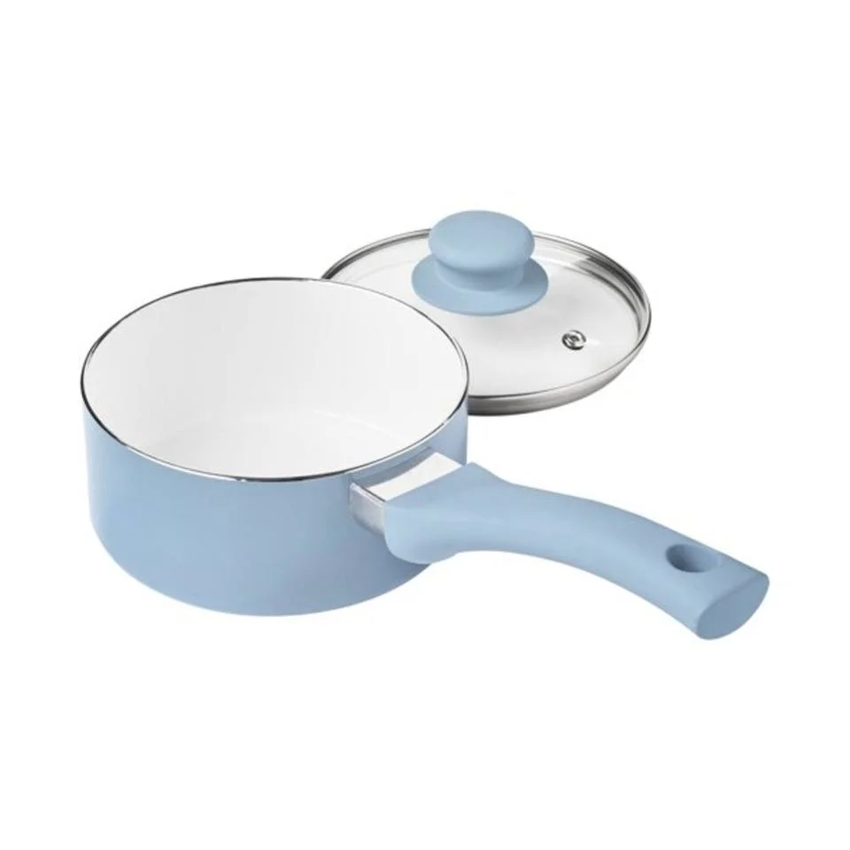 Wholesale Ceramic Cookware Sets Nonstick Aluminum Cook Pot Pan Kitchenware Set