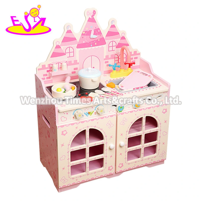 2020 New Released Princess Wooden Kitchen Toy for Girls W10c516