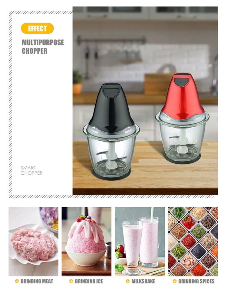 Multifunctional Kitchen Electric Meat Grinder Vegetable Garlic Onion Mincer Food Processor Chopper