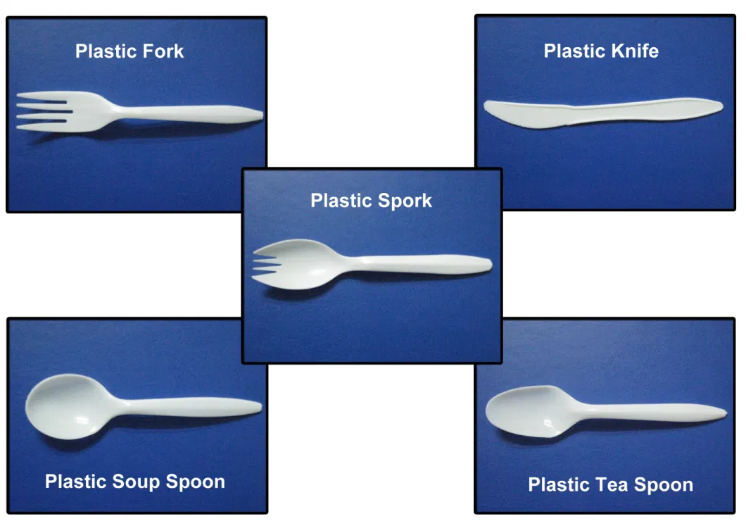 Disposable Plastic PP Tableware for Fast Food