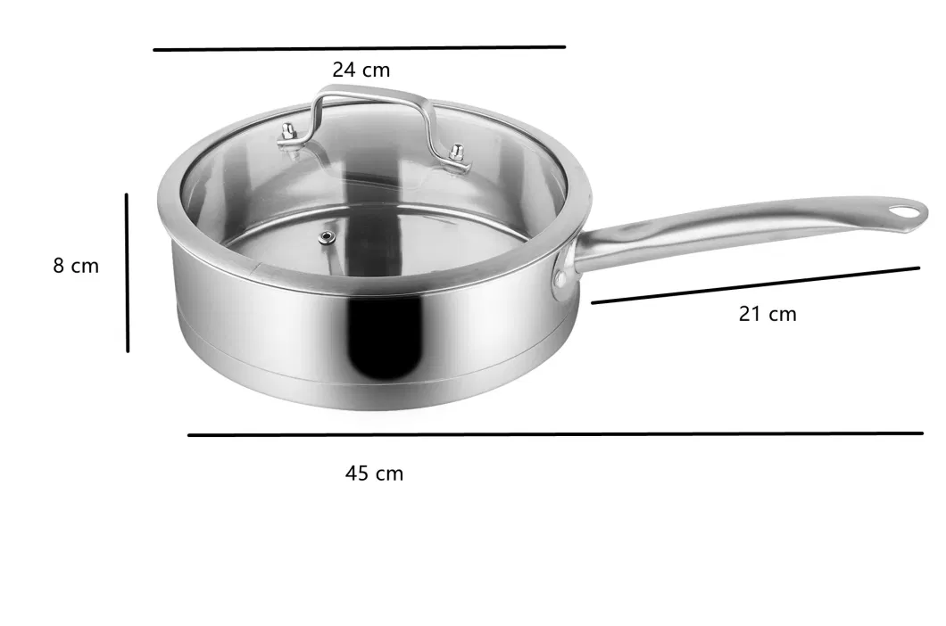 Combination Camping Metal Non-Stick Pot Set Stainless Steel Cooking Kitchen Utensils