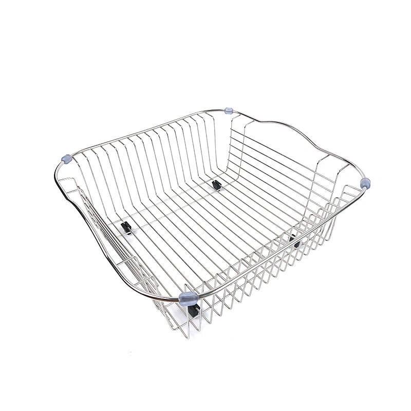 Kitchenware Utensils Kitchen Tools Storage Basket Fruit Vegetable Drying Dish Sink Rack