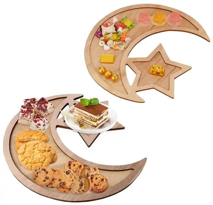 High Quality Shaped Style Durable and Exquisite Wooden Environmental Tableware